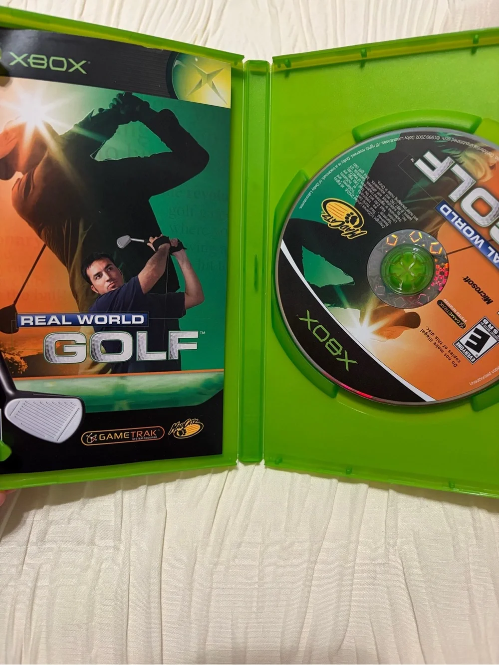 Real World Golf Xbox Complete w/ Manual GameTrak Required